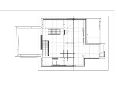 House drawing 3D model