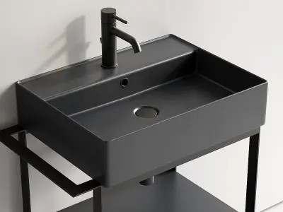 Scarabeo Ceramiche Solid Vanity Unit Set 4 3D model