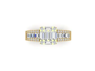 Jewelry ring 380 3D print model