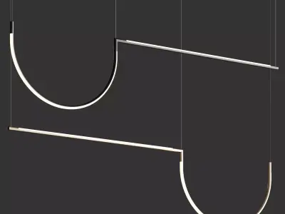MODULAR  Hanging lamp 3D model