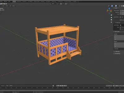 Dog House - Low poly Low-poly 3D model