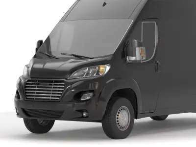 Generic Van 01 3D model