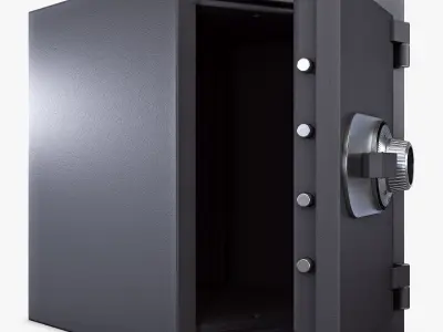 Steel Safe v 1 3D model