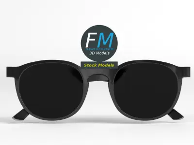 Sunglasses Boston 3D model
