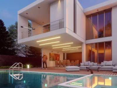 Lumion 11 SCENES PREMIUM EXTERIOR EFFECT READY 3D model 3D model 3D model
