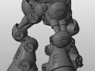 CHIBI-TECH SD - STALKER CHASSIS 3D print model