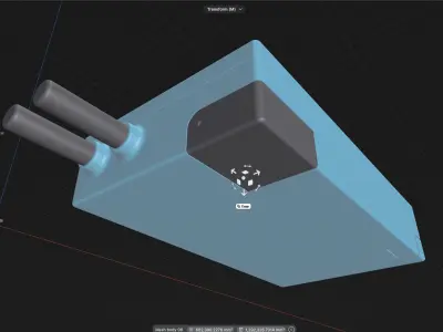 computer 3D print model
