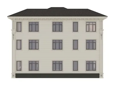 architecture luxury villa  3D model