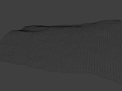 10 Backround kitbash landscapes for your main scene Vol 3 Low-poly 3D model