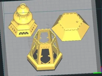 Ramadan lantern 3D print model