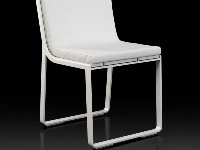 Gandia Blasco Flat chair without arms 3D model