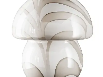 Alice Glass Table Lamp 3D model