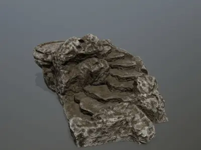 Ladder tree stump Low-poly 3D model purchase