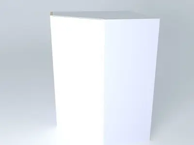 WC1D cabinet Free 3D model