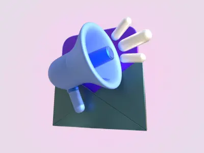 3D app web Icon Low-poly 3D model-02 Low-poly 3D model