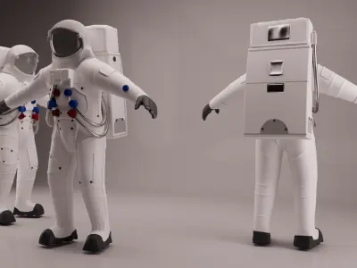 SPACE SUITE  3D model