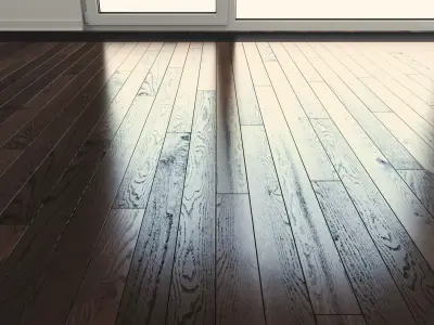 Monhawk Austin Casual Hardwood Brandy Oak floor 3D model