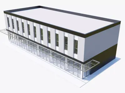 building Low-poly 3D model