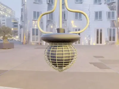 Room Interior Low-poly 3D model