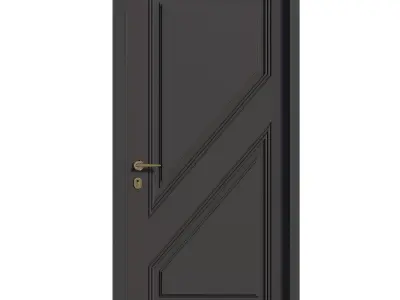 Entrance door set261 3D model