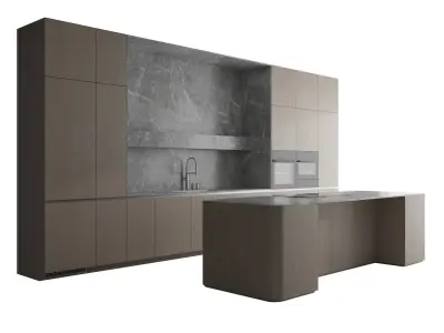 Kitchen set 21 3D model