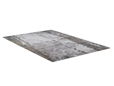 Tidal Moonlight rug 3D model