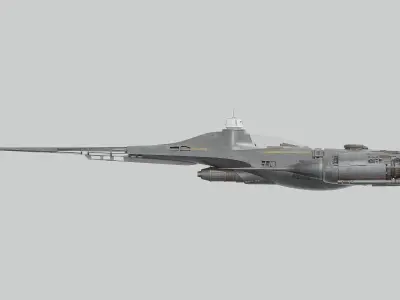 Din Djarin N-1 Starfighter - Star Wars Mandalorian 3D model