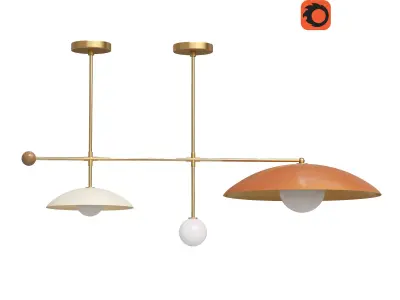 CORSA Chandelier 3D model