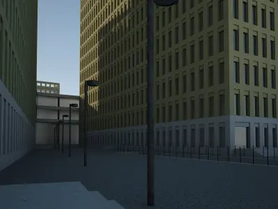 City Block 3D model
