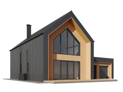 Modern house 3D model