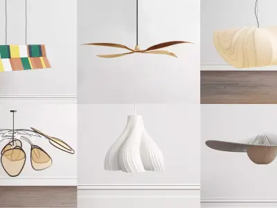 Pendant Collection 1 3D model