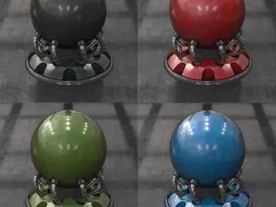 Colored metal Texture