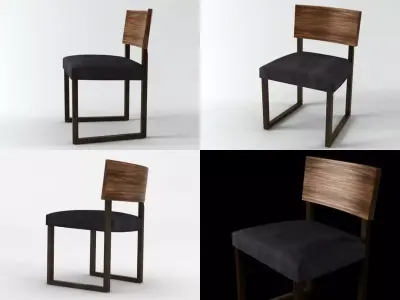 Trineo chair 3D model