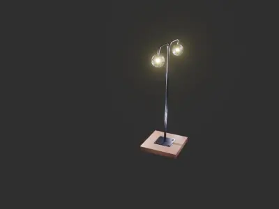 Street Lights Pole 3D Model 3D model