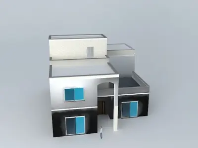 Villa New Free 3D model