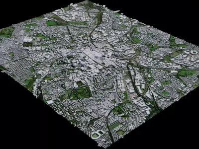 Leeds - England 3D model