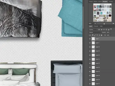 2D FurnitureFloor Plans collection and Bonus Full House PSD PDF  Texture