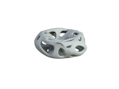SciFi Cube Object No 18331 Low Poly Shape Texture