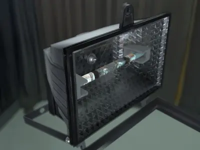 Halogen Projector  3D model