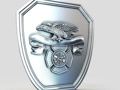 Fire Patch 3D print model