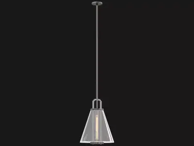 Glass Funnel Pendant 3D model