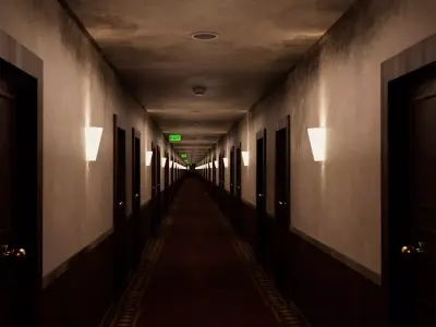 The Endless Corridor 3D model