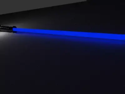 light saber Free low-poly 3D model purchase