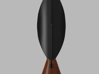 Mid-Century Modern Table Lamp 3D model