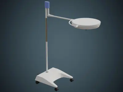 Operating Lamp 1 Basic Low-poly 3D model