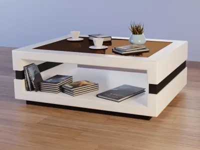 COLLECTION OF 25 HIGH QUALITY COFFEE TABLES MODELS 3D Model Pack