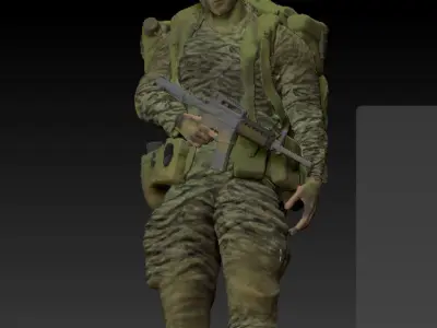 Vietnam Era LRRP 3D print model