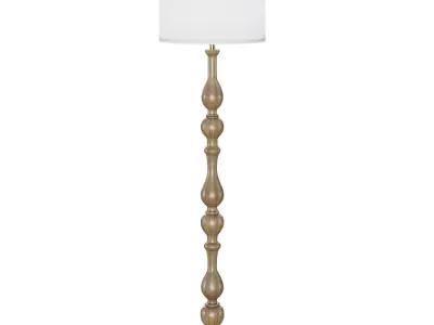 Buser Brown Traditional Floor Lamp 3D model