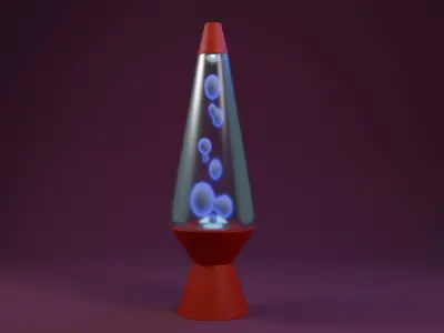 Mesmerizing Lava Lamp 3D model