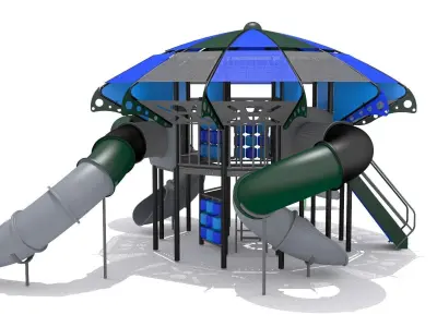 UFO Playground 3D model